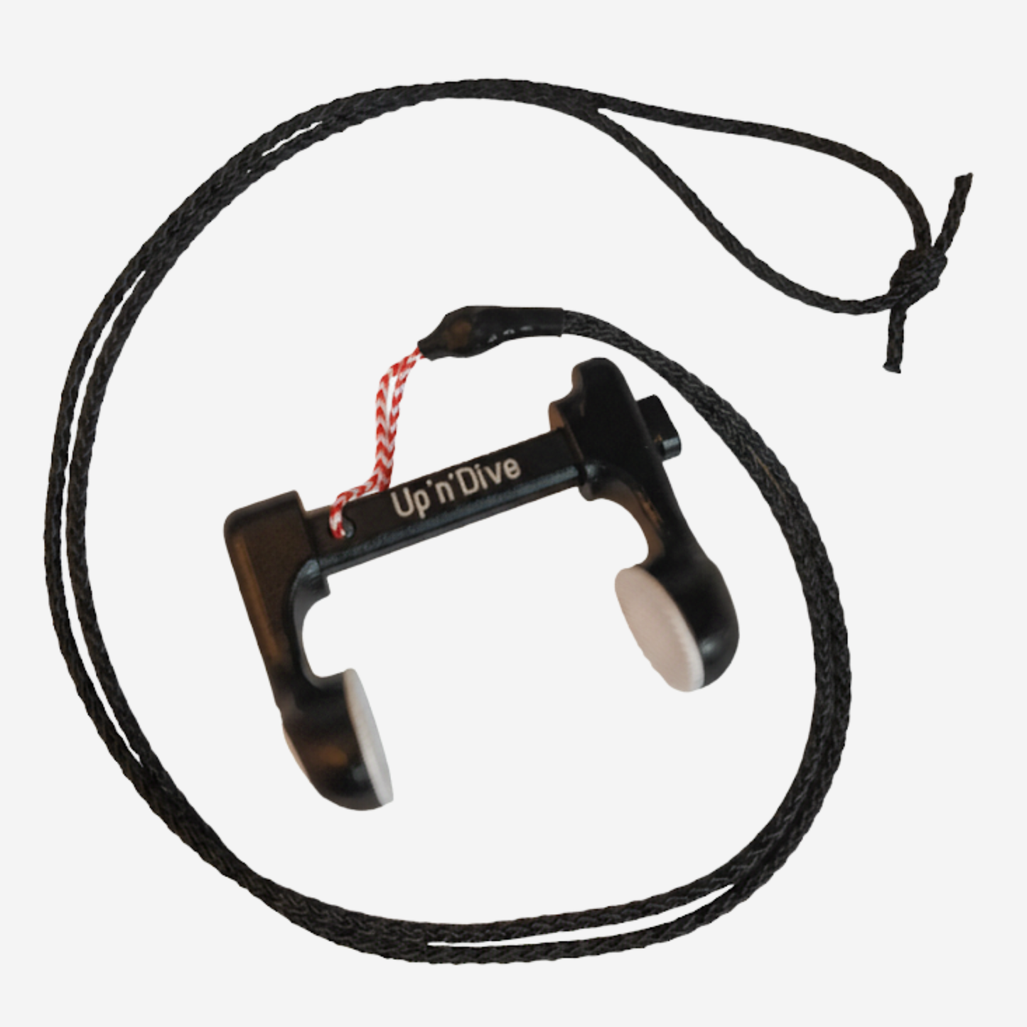 Aluminum and silicone noseclip
