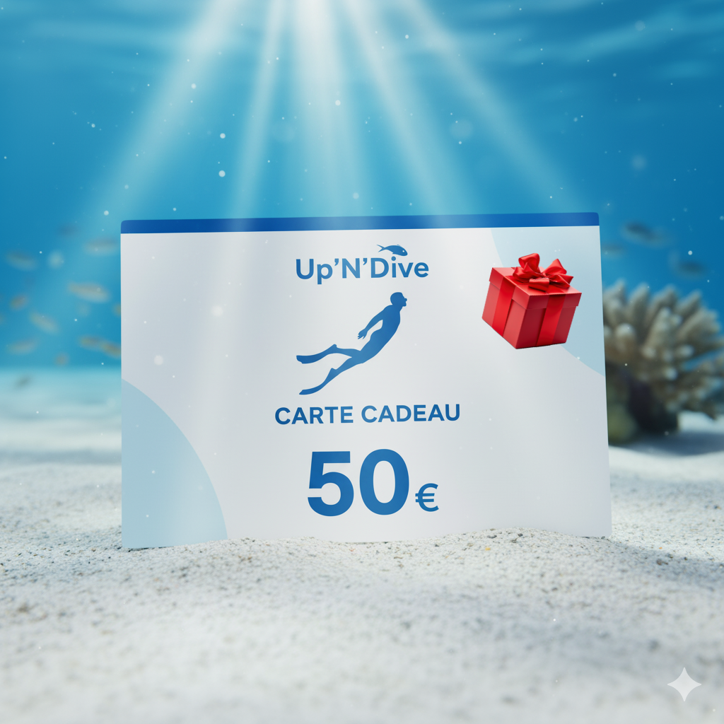 Carte cadeau apnée Up N Dive