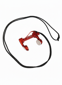 Pince nez aluminium silicone rouge up n dive