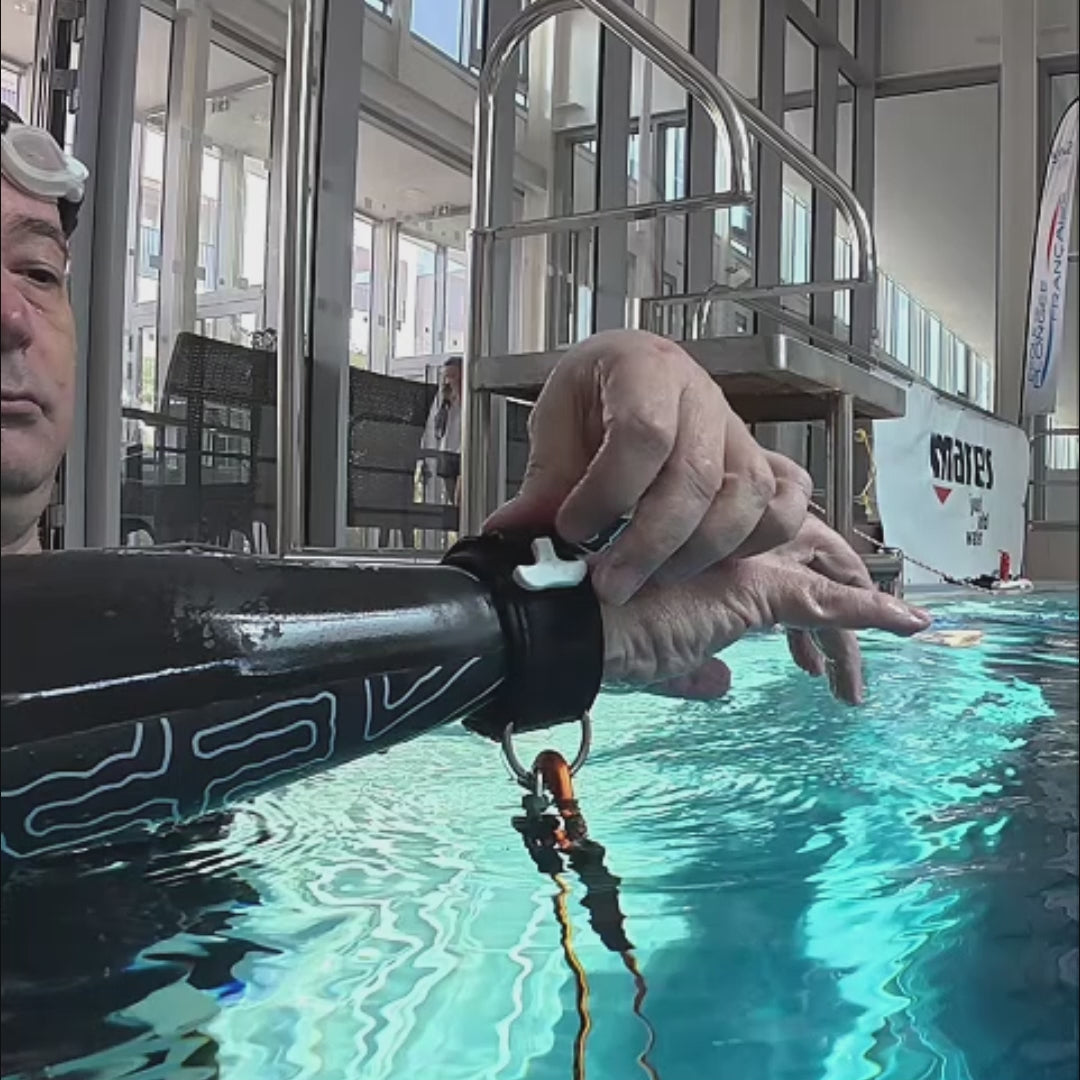 Up'n'Dive – longe d'apnée de compétition / competition freediving lanyard